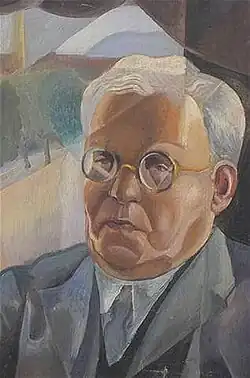 Portrait de son père.