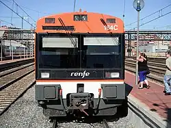 S-470 arrivant de Santander à son terminus.