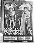 Thierry&nbsp;VI et Florent&nbsp;II (hôtel de ville de Haarlem, 1490).