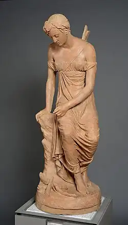 Psyché abandonnée par CS de Sermézy_Vue de face