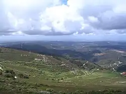 Vue depuis la montagne