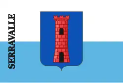 Drapeau de Serravalle