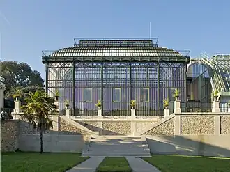 Serre de Nouvelle-Calédonie, construite par Rohault de Fleury en 1834-1836, époque où elle avait été d'abord appelée le « pavillon oriental ».