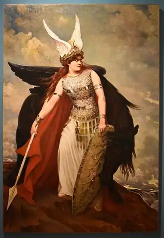 La Walkyrie (avant 1934, Musée des Beaux-Arts de Carcassonne)