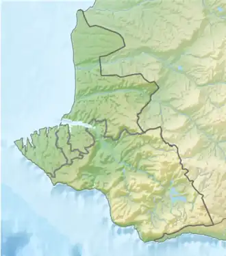Voir sur la carte topographique de Sébastopol