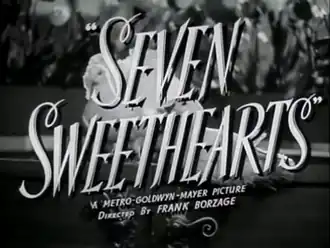 Description de l'image Seven Sweethearts 1942 Frank Borzage.png.