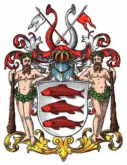 Armoiries de la branche de Seydlitz et Kurzbach