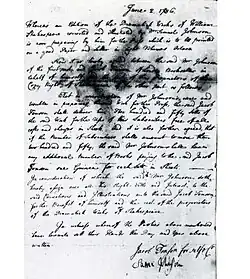 Fac-similé d'une page.