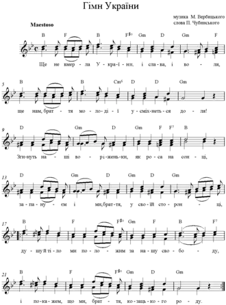 Image illustrative de l’article Chtche ne vmerla Ukraïny i slava, i volia