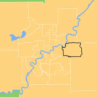 Carte de la circonscription