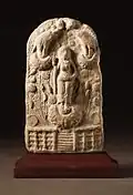Shri Lakshmi lustrée par des éléphants, peut-être Kosambi.