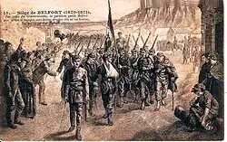 Reddition de la ville le 18 février 1871.