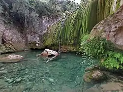 Barrage des moulins en été