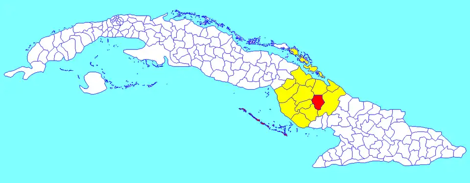 Municipalité de Sibanicú dans la province de Camagüey