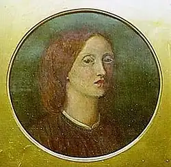 Elizabeth Siddal - autoportrait (entre 1853 et 1854).