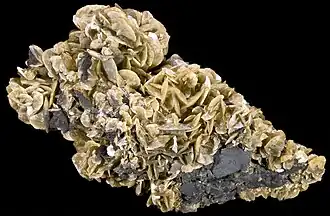 Sidérite - Carrière du Rivet, Tarn - (12&nbsp;×&nbsp;7&nbsp;cm)