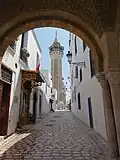 Une rue de la médina de Tunis.