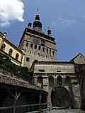 La tour de La Grande Horloge (Stundturm) de la Cité (Burg)