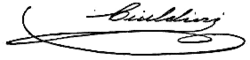 signature d'Enrico Cialdini