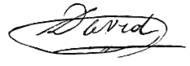 signature de Jacques-Louis David