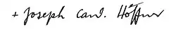 Signature de Joseph Höffner