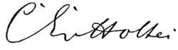 signature de Karl Eduard von Holtei