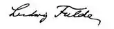 signature de Ludwig Fulda