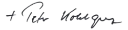 Signature de Peter Kohlgraf