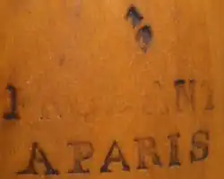 signature de Prudent (Thieriot Prudent)