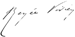 signature de Renée Vivien