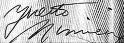 Signature de la personnalité