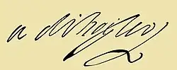 Signature de Annibal Grimaldi de Beuil