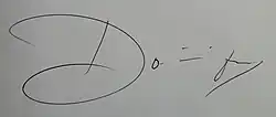 signature de Dominique Demers