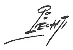 Signature de la personnalité