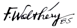 signature de François Walthéry