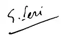 Signature de Gabriel Péri