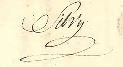 signature de Louis Silvy