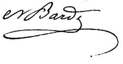 signature de Matthieu Bardy