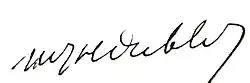 signature de Maurice Dubled