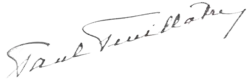 signature de Paul Feuillâtre
