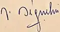 Signature de Roland Béguelin