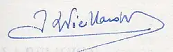 signature de Jean-Louis Vieillard-Baron