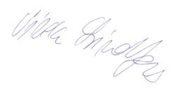 Signature de la personnalité