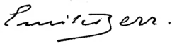 signature d'Émile Berr
