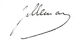 signature d'Abel François Villemain