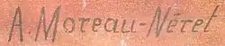 signature d'Adrien Moreau-Néret