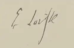 signature d'Ernest Lavisse