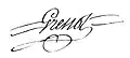 Signature de Antoine Grenot