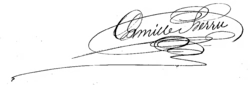 signature de Camille Berru