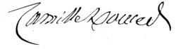 signature de Camille Doucet